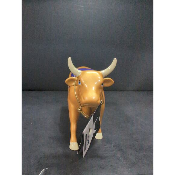 Cow Parade The Queens Jubilee Cow Figurine, Westland Giftware,‎ #7320, Flaw - Picture 2 of 10